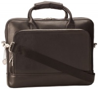 John Varvatos Star USA Men's Dress Leather Briefcase John Varvatos Star USA Men's Dress Leather Briefcase