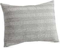 Calvin Klein White Label Tucked Pleat Pillow, Charcoal Calvin Klein White Label Tucked Pleat Pillow, Charcoal