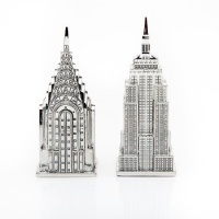 Godinger EMPIRE STATE/CHRYSLER S/P Godinger EMPIRE STATE/CHRYSLER S/P