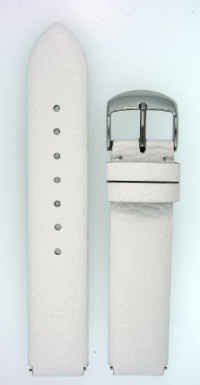JP Leatherworks Leather Watchband Fits Philip Stein Large Size 2, 20mm White With Spring Bars JP Leatherworks Leather Watchband Fits Philip Stein Large Size 2, 20mm White With Spring Bars