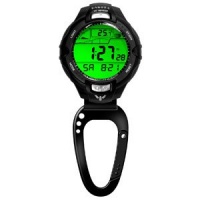 Dakota Watches 7544-8 UV/Temp Sensor Clip, Black Bezel, Carabineer Clip Dakota Watches 7544-8 UV/Temp Sensor Clip, Black Bezel, Carabineer Clip