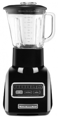 KitchenAid 5-Speed Blender with 48-Ounce Glass and 24-Ounce Accessory Jar, Onyx Black KitchenAid 5-Speed Blender with 48-Ounce Glass and 24-Ounce Accessory Jar, Onyx Black