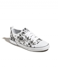 Guess Kids Alba Low Fashion Sneaker,White Sparkle Floral,4 M US Big Kid Guess Kids Alba Low Fashion Sneaker,White Sparkle Floral,4 M US Big Kid