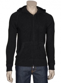 Vince Hooded Cardigan Sweater Small Gray Wool & Cashmere Vince Hooded Cardigan Sweater Small Gray Wool & Cashmere