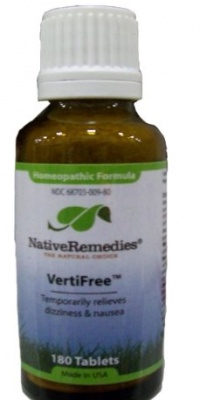 Native Remedies Vertifree To Temporarily Relieves, Dizziness & Nausea (180 Tablets) Native Remedies Vertifree To Temporarily Relieves, Dizziness & Nausea (180 Tablets)