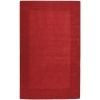 Mystique Red Border Rug Rug Size: Square 8'