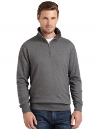 THE LOOKIce cotton finish for a cooling feelFunnelneckHalf-zip closureLong sleevesTHE MATERIALCottonCARE & ORIGINMachine washImported THE LOOKIce cotton finish for a cooling feelFunnelneckHalf-zip closureLong sleevesTHE MATERIALCottonCARE & ORIGINMachine washImported