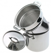 All-Clad Stainless 7-Quart Stockpot with Pasta Insert All-Clad Stainless 7-Quart Stockpot with Pasta Insert