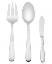 An instant classic, the Gardner Street serving set features stems of leafy foliage flourishing in brilliant stainless steel to complement the kate spade new york dinnerware and flatware pattern. An instant classic, the Gardner Street serving set features stems of leafy foliage flourishing in brilliant stainless steel to complement the kate spade new york dinnerware and flatware pattern.