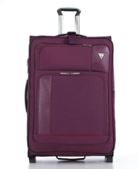 Easy rolls it. A sleek exterior with croc-embossed trim sets the standard for neat & tidy travel. Multiple accessory pockets on the exterior are ideal for packing in more at a second's notice and having easy access to travel essentials, like tickets, passports, magazines and more. A fully-printed and fully-stocked interior provides organized packing for life on the go. 5-year warranty. Easy rolls it. A sleek exterior with croc-embossed trim sets the standard for neat & tidy travel. Multiple accessory pockets on the exterior are ideal for packing in more at a second's notice and having easy access to travel essentials, like tickets, passports, magazines and more. A fully-printed and fully-stocked interior provides organized packing for life on the go. 5-year warranty.