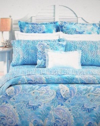 Lauren By Ralph Lauren Bedding, Jamaica Blue Chevron King Pillowcases Lauren By Ralph Lauren Bedding, Jamaica Blue Chevron King Pillowcases
