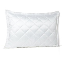 Hudson Park Collection Luxe Diamond Stitch King Pillow Sham White Hudson Park Collection Luxe Diamond Stitch King Pillow Sham White