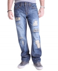 Made to play hard. These slim-fit jeans from Royal Premium are designed to get you in gear and ready for fun. Made to play hard. These slim-fit jeans from Royal Premium are designed to get you in gear and ready for fun.