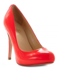 Sweet from your head to your toes. With a baby-doll silhouette in luxe leather, the Pinkish pumps by Ivanka Trump are a darling choice for day or night. Sweet from your head to your toes. With a baby-doll silhouette in luxe leather, the Pinkish pumps by Ivanka Trump are a darling choice for day or night.
