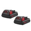 Milwaukee 48-11-1815 M18 Compact LITHIUM-ION Batteries 2 Pack