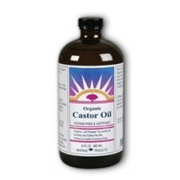 Heritage Store Organic Castor Oil 32 oz Castor Oil Heritage Store Organic Castor Oil 32 oz Castor Oil