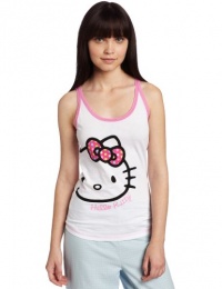 Hello Kitty Women's Fluffy Cuite Tank Top, Pink, Small Hello Kitty Women's Fluffy Cuite Tank Top, Pink, Small