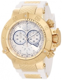 Invicta 11835 Men's Subaqua Noma III Swiss Quartz Gold Tone Silicone Strap Watch Invicta 11835 Men's Subaqua Noma III Swiss Quartz Gold Tone Silicone Strap Watch