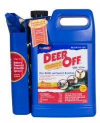 Havahart DO64MS Deer Off II Deer, Rabbit, and Squirrel Ready-to-Use Repellent with Battery Powered Sprayer Havahart DO64MS Deer Off II Deer, Rabbit, and Squirrel Ready-to-Use Repellent with Battery Powered Sprayer