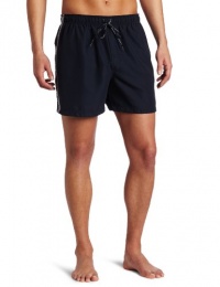 Calvin Klein Men's Logo Tape Drawstring Swim Short Calvin Klein Men's Logo Tape Drawstring Swim Short