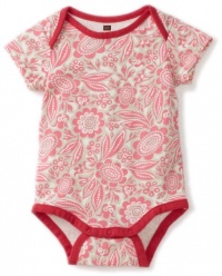 Tea Collection Baby-Girls Infant Botanic Garden Bodysuit, Neon Pink, Small Tea Collection Baby-Girls Infant Botanic Garden Bodysuit, Neon Pink, Small