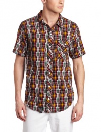 LRG Men's Blotter Short Sleeve Woven LRG Men's Blotter Short Sleeve Woven