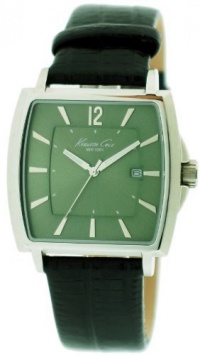Kenneth Cole New York Leather Olive Dial Men's watch #KC1802 Kenneth Cole New York Leather Olive Dial Men's watch #KC1802