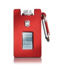 Developed with natural essences originally found in Switzerland, the new Victorinox Fragrance has a taste of true authenticity. Savor the unique and aromatic scent of Genepi liquor and Absinthe with the invigorating woody freshness of the Swiss Alps Silver Fir.- Swiss Unlimited Eau de Toilette Spray- Includes special soft rubber coat and solid metal carabineer- 2.5 oz. (75 ml) Developed with natural essences originally found in Switzerland, the new Victorinox Fragrance has a taste of true authenticity. Savor the unique and aromatic scent of Genepi liquor and Absinthe with the invigorating woody freshness of the Swiss Alps Silver Fir.- Swiss Unlimited Eau de Toilette Spray- Includes special soft rubber coat and solid metal carabineer- 2.5 oz. (75 ml)