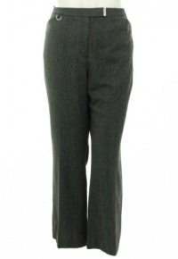 Jones New York Plain Front Pants Black/Sugar 16 Jones New York Plain Front Pants Black/Sugar 16