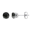 1/4 CT Black Diamond Stud Earrings 14k Gold