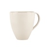 Accented with tonal contrast banding, this mug is modern and sleek. Urban luxury at its most elemental.