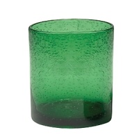 Full of freeform bubbles, this festive and fun double old fashioned glass provides its own refreshment. Colors can easily be mixed and matched, perfect for holiday entertaining. Full of freeform bubbles, this festive and fun double old fashioned glass provides its own refreshment. Colors can easily be mixed and matched, perfect for holiday entertaining.