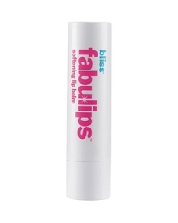 The same balm used in every Bliss Spa facial, this formula leaves lips moisturized, nourished and soft with shea butter, jojoba and grapeseed oils and vitamin E. The same balm used in every Bliss Spa facial, this formula leaves lips moisturized, nourished and soft with shea butter, jojoba and grapeseed oils and vitamin E.