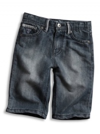 GUESS Kids Boys Big Boy Five Pocket Shorts, MEDIUM STONE (14) GUESS Kids Boys Big Boy Five Pocket Shorts, MEDIUM STONE (14)