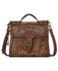 Go where the wild things are. Start with this chic giraffe-inspired print from Fossil that surrenders to this season's hottest trend. Soft calf hair, sumptuous leather, signature hardware, it's certain to be every it-girl's go-to accessory. Go where the wild things are. Start with this chic giraffe-inspired print from Fossil that surrenders to this season's hottest trend. Soft calf hair, sumptuous leather, signature hardware, it's certain to be every it-girl's go-to accessory.