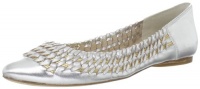 Sigerson Morrison Women's Helen Flat, Argento-Mekong, 6.5 M US Sigerson Morrison Women's Helen Flat, Argento-Mekong, 6.5 M US