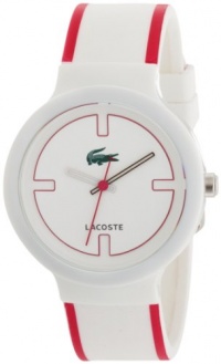 Lacoste Goa White Polyurethane Unisex Watch 2010529 Lacoste Goa White Polyurethane Unisex Watch 2010529