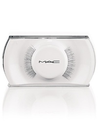 Natural length. Wispy. Perfect for those needing extra fullness every day. M·A·C Lashes are handmade to exact specifications. Each pattern and design is perfectly shaped and arranged to give a striking effect, whether the look is natural or dramatic. Available in a variety of shapes and densities. If properly cared for, lashes can be reshaped or adorned if desired. Natural length. Wispy. Perfect for those needing extra fullness every day. M·A·C Lashes are handmade to exact specifications. Each pattern and design is perfectly shaped and arranged to give a striking effect, whether the look is natural or dramatic. Available in a variety of shapes and densities. If properly cared for, lashes can be reshaped or adorned if desired.