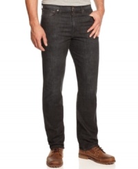 Show off your dark side with these washed jeans from Lucky Brand. Show off your dark side with these washed jeans from Lucky Brand.