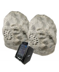 Audio Unlimited Outdoor Wireless Weather Resistant Rock Speaker System is the perfect solution for today's consumer who is looking to add or expand to high quality music and home theater sound taking it anywhere outside or inside the home.