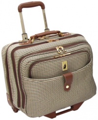 London Fog Luggage Chelsea 17 Inch Computer Bag, Olive Plaid, One Size London Fog Luggage Chelsea 17 Inch Computer Bag, Olive Plaid, One Size