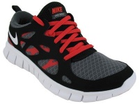 Nike Kids's NIKE FREE RUN 2.0 (GS) RUNNING SHOES 4.5 (DARK GREY/WHITE/BLACK/DARK GREY) Nike Kids's NIKE FREE RUN 2.0 (GS) RUNNING SHOES 4.5 (DARK GREY/WHITE/BLACK/DARK GREY)