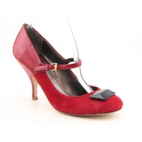 FCUK French Connection AFA8M Womens Size 10 Red Mary Janes Shoes FCUK French Connection AFA8M Womens Size 10 Red Mary Janes Shoes