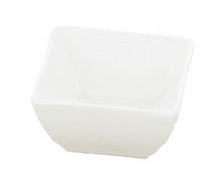 BIA Cordon Bleu Nouveau Small Square Bowl, Set of 4, White BIA Cordon Bleu Nouveau Small Square Bowl, Set of 4, White