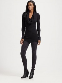 For your favorite stretch-knit leggings, now updated with a graphic punch of bold leopard print.Elastic waistbandPull-on styleRise, about 8Inseam, about 28Machine washMade in USAModel shown is 5'9 (175cm) wearing US size Small. For your favorite stretch-knit leggings, now updated with a graphic punch of bold leopard print.Elastic waistbandPull-on styleRise, about 8Inseam, about 28Machine washMade in USAModel shown is 5'9 (175cm) wearing US size Small.