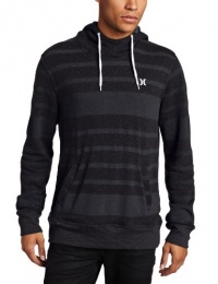 Hurley Men's Retreat Allstripe Pullover Hoodie Hurley Men's Retreat Allstripe Pullover Hoodie