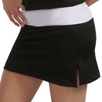 Drop Waist Tennis Skirt with Slits and Shorts Drop Waist Tennis Skirt with Slits and Shorts