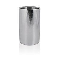 A study in contrasts, the smooth, gleaming edges of the Placid collection offset a gently textured surface - like sand and sea. Uniquely hand-hammered stainless steel gives it contemporary refinement and ease. These pieces are scratch-resistant, don't require polishing and are dishwasher safe. A study in contrasts, the smooth, gleaming edges of the Placid collection offset a gently textured surface - like sand and sea. Uniquely hand-hammered stainless steel gives it contemporary refinement and ease. These pieces are scratch-resistant, don't require polishing and are dishwasher safe.