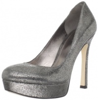 Joan & David Collection Women's Quella Platform Pump,Pewter,9 M US