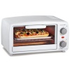 Proctor Silex 4 slice Toaster Oven, White